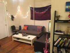 The bedroom features a full bed, large closet and A/C unit, which is clutch in J New York, NY Rental unit in Brooklyn · 1 bedroom · 1 bed · 1 shared bath Private room in rental unit vacation rental 12404734