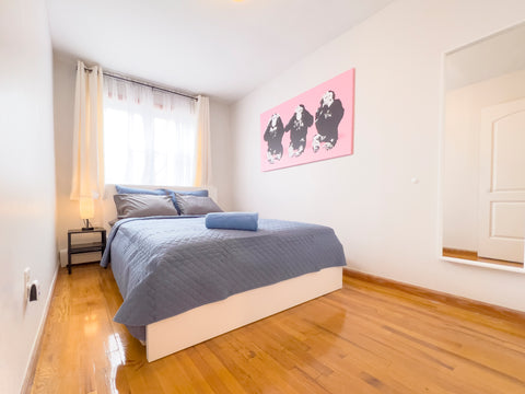 **REDUCED RATE FOR THIS MONTH**<br /><br />Hip private bedroom in the heart of B New York, NY Rental unit in Brooklyn · ★4.74 · 1 bedroom · 1 bed · 1 shared bath Private room in rental unit vacation rental 641229102165739248