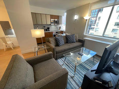 Live without limits at Global Luxury Suites at Sutton Place NYC, designed by awa  Serviced apartment in New York · 1 bedroom · 2 beds · 1 bath Entire serviced apartment vacation rental 51821915
