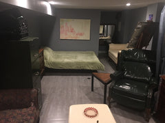 Hey there!<br /><br />It’s a one in a half bath, 3 roommates upstairs and two fr New York, United States Rental unit in Queens · Studio · 1 bed · 1 private bath Private room in rental unit vacation rental 25914515