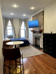 Clean, comfortable, private studio. Bi-weekly cleaning.<br /><br />New furniture  Condo in New York · ★4.87 · Studio · 1 bed · 1 bath Entire condo vacation rental 25782818