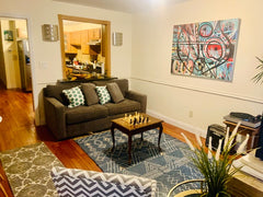 This is a private home, duplex apartment with a Garden & first floor apartment.  New York, NY Home in New York · ★4.90 · 3 bedrooms · 3 beds · 2 baths Entire home vacation rental 53909238