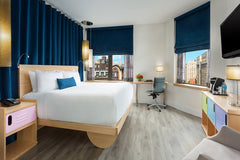 Offering 340 square feet of oversized and contemporary elegance. Amenities inclu  Hotel in New York · ★4.80 · 1 bedroom · 1 bed · 1 bath Room in hotel vacation rental 32681551
