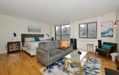Stunning sun-filled apartment with amazing views of Midtown. This is a fully fur New York, NY Rental unit in New York · ★4.86 · Studio · 1 bed · 1 bath Entire rental unit vacation rental 44558113