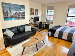 This large studio apartment was just redecorated with a new full-sized bed, comf New York, NY Rental unit in New York · ★5.0 · Studio · 1 bed · 1 bath Entire rental unit vacation rental 49593677
