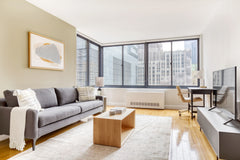 Show up and start living from day one in Midtown with this cozy one-bedroom Blue New York, NY Rental unit in New York · 1 bedroom · 1 bed · 1 bath Entire rental unit vacation rental 634543701516019054