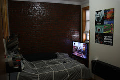 Queen memory foam bed with projector to hang out. If you want to be outside, Pro New York, NY Rental unit in Brooklyn · 1 bedroom · 1 bed · 1 bath Private room in rental unit vacation rental 6911965