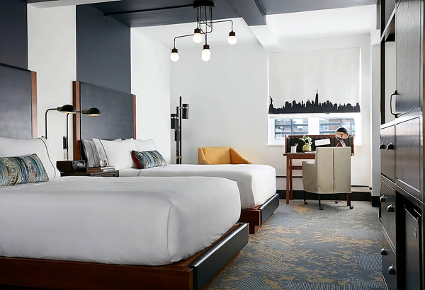 This historic property nestled in the heart of Midtown was once home to the stud  Hotel in New York · 2 bedrooms · 4 beds · 2 baths Room in hotel vacation rental 766658836821129811