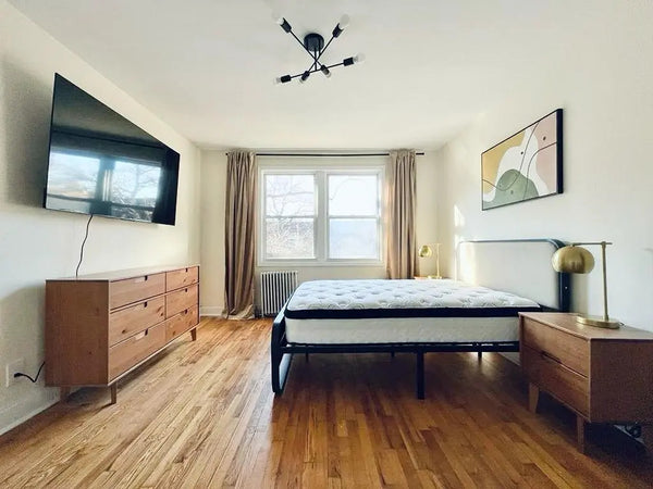 Recently renovated apartment on the 2nd floor, large closet, tons of natural lig New York, NY Rental unit in Brooklyn · ★New · 4 bedrooms · 1 bed · 1 shared bath Private room in rental unit vacation rental 1046641371328359777
