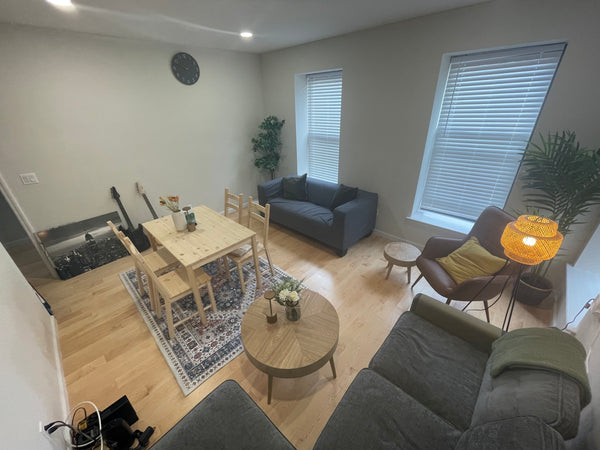 This is the brand new bedroom in a walkup building at 3rd floor.<br />The bed ro  Rental unit in New York · 1 bedroom · 1.5 baths Private room in rental unit vacation rental 1024192400473378557