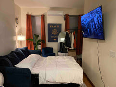 There is nothing like spending the holidays in the Big Apple! Enjoy a stylish ex New York, NY Rental unit in New York · ★4.86 · Studio · 1 bed · 1 shared bath Shared room in rental unit vacation rental 53047664