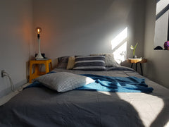 Bright room with big windows loft style. Artistic, zen, clean, on a quiet street New York, NY Rental unit in New York · ★5.0 · 1 bedroom · 1 bed · 1 bath Private room in rental unit vacation rental 39954574