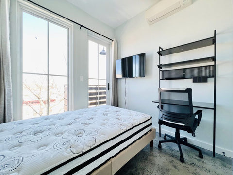 - Furnished room with TERRACE in DUPLEX apartment, huge closet, tons of natural  New York, NY Serviced apartment in Brooklyn · 1 bedroom · 1 bed · 3 shared baths Private room in serviced apartment vacation rental 560735047537585655