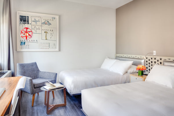 The remaining balance of taxes & fees will be charged upon arrival:<br />Accommo  Boutique hotel in Brooklyn · ★4.64 · 1 bedroom · 2 beds · 1 private bath Room in boutique hotel vacation rental 36333124