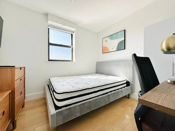 - Furnished room in a brand new luxury building in Bushwick, 7th floor (elevator New York, NY Rental unit in Brooklyn · 4 bedrooms · 1 bed · 1 shared bath Private room in rental unit vacation rental 902718214390417979