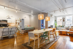 Beautiful and quiet property situated between Greenwich Village and Meat Packing New York, NY Loft in New York · ★4.75 · 1 bedroom · 2 beds · 1 bath Entire loft vacation rental 6377384
