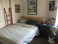 Spacious apartment, gets great light. Shared with three very friendly roommates  New York, NY Rental unit in Brooklyn · 1 bedroom · 1 bed · 1 shared bath Private room in rental unit vacation rental 22548780