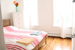 Comfortable spacious two bedroom, on an entire floor of a town house.  High ceil New York, NY Rental unit in Brooklyn · 2 bedrooms · 2 beds · 1 bath Entire rental unit vacation rental 43685703