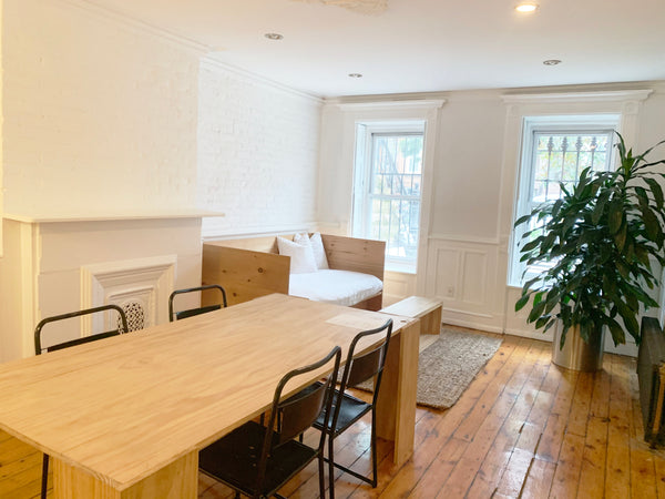 Modern garden apartment in Brooklyn's cultural Before Stuyvesant neighborhood.   New York, NY Rental unit in Brooklyn · ★4.89 · 1 bedroom · 1 bed · 1 bath Entire rental unit vacation rental 22205280