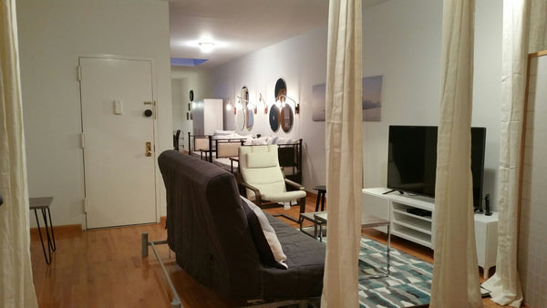 One of a kind large open floor plan studio! The space is about the size of a 2bd New Jersey, United States Rental unit in New York · ★4.83 · Studio · 3 beds · 1 bath Entire rental unit vacation rental 10174662