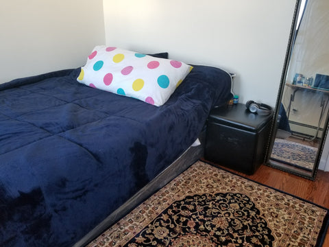 Apartment is clean and peaceful.It is two bedroom apartment.30 mins to Manhattan  Rental unit in Queens · 1 bedroom · 1 bed · 1 shared bath Private room in rental unit vacation rental 30393427