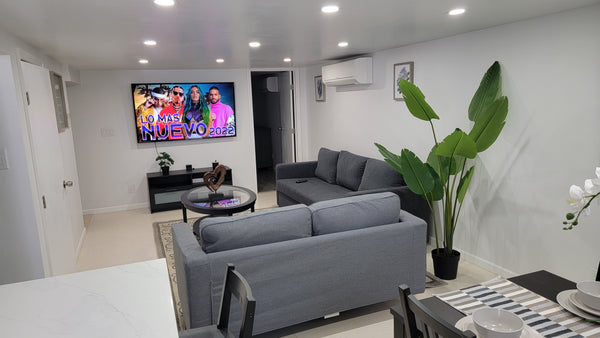 Have fun with the whole family in this modern style basement on a good standard<  Vacation home in Brooklyn · ★4.71 · 2 bedrooms · 2 beds · 1 bath Entire vacation home vacation rental 663833979768493524