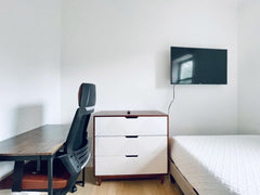Furnished room in a brand new luxury building in Bushwick, 3rd floor (elevator b New York, NY Serviced apartment in Brooklyn · 1 bedroom · 1 bed · 1 shared bath Private room in serviced apartment vacation rental 50695926