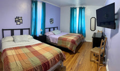 Cozy, comfortable and quiet apartment.<br />Relaxing atmosphere.<br />20 mins fr New York, NY Rental unit in Queens · ★4.70 · 1 bedroom · 2 beds · 1 bath Private room in rental unit vacation rental 5748301