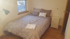 Subletting space sectioned off our huge living room room in a beautiful apartmen  Rental unit in Queens · 1 bedroom · 1 bed · 1 bath Private room in rental unit vacation rental 10057854