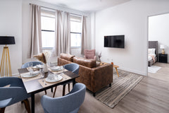 Your Stylish Retreat Awaits: Step into a world of luxury and comfort in our Full New York, NY Rental unit in New York · ★5.0 · 1 bedroom · 1 bed · 1 bath Entire rental unit vacation rental 866646143317431123