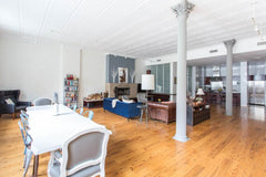This loft apartment is centrally located in the heart of Tribeca near world clas  Loft in New York · 2 bedrooms · 2 beds · 2 baths Entire loft vacation rental 13951405