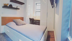 Cozy well-kept apartment is conveniently located just a 7 minute walk to time sq New York, NY Rental unit in New York · Studio · 1 bed · 1.5 shared baths Private room in rental unit vacation rental 24758512