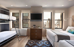 Make Times Square your home base for adventure when you stay at this convenientl  Hotel in New York · ★New · 3 bedrooms · 12 beds · 3 baths Room in hotel vacation rental 1055715974330280991