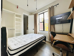 -Bright bedroom with PRIVATE BATHROOM in Bushwick, AC, 90 sq ft size, right on I New York, NY Rental unit in Brooklyn · 5 bedrooms · 1 bed · 4 baths Private room in rental unit vacation rental 1011187858986701691