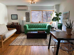 Sunny 3rd floor of a private home with bedroom + living room + kitchen + bath +  New York, NY Guest suite in Brooklyn · ★4.95 · 1 bedroom · 2 beds · 1 bath Entire guest suite vacation rental 20047896