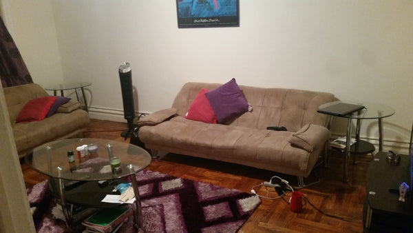 I have a huge furnished living room space for rent, in a one bedroom apartment.  Glen Allen, VA Rental unit in Bronx · 1 bedroom · 1 bed · 1 shared bath Private room in rental unit vacation rental 16425205