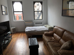 Open, spacious, sunny furnished studio apt. <br />Large flatscreen TV w basic ca New York, NY Rental unit in New York · ★4.67 · Studio · 1 bed · 1 bath Entire rental unit vacation rental 17045905