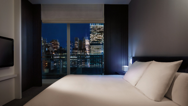 <b>Andaz 5th Avenue collects a $46 per night resort fee at check-in.</b> This is Oakland, CA Hotel in New York · 1 bedroom · 1 bed · 1 private bath Room in hotel vacation rental 904526706107759270