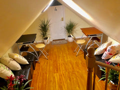 Very limited space LOFT Private Room nearJFK, shared bathroom, 3rd Floor, stairc New York, United States Home in Queens · ★4.81 · 1 bedroom · 1 bed · 2 shared baths Private room in home vacation rental 35898731