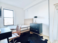 Furnished room in a brand new luxury building in Bushwick, 5th floor (elevator b New York, NY Serviced apartment in Brooklyn · 1 bedroom · 1 bed · 1 shared bath Private room in serviced apartment vacation rental 573793458690033196