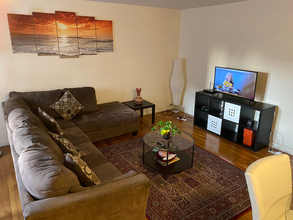 THE APARTMENT <br />Bedroom with queen-sized bed, closet space, double dresser,  New York, NY Rental unit in Brooklyn · ★5.0 · 1 bedroom · 2 beds · 1 bath Entire rental unit vacation rental 48216778