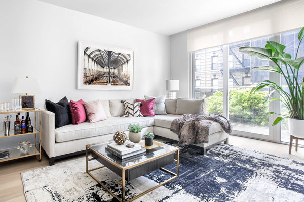 Modern luxury apartment with Miele kitchen appliances two Juliette balconies and New York, NY Condo in New York · 1 bedroom · 1 bed · 1 bath Entire condo vacation rental 18996206