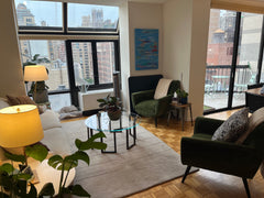 Lovely 2 bedroom fully furnished condo in 24 hour doorman building with patio. M New York, NY Condo in New York · 2 bedrooms · 2 beds · 2 baths Entire condo vacation rental 708844392623486871