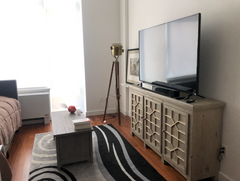 BRAND NEW TO THE MARKET: Stunning, clean, spacious studio apartment in the luxur  Rental unit in New York · Studio · 1 bed · 1 bath Entire rental unit vacation rental 43164910