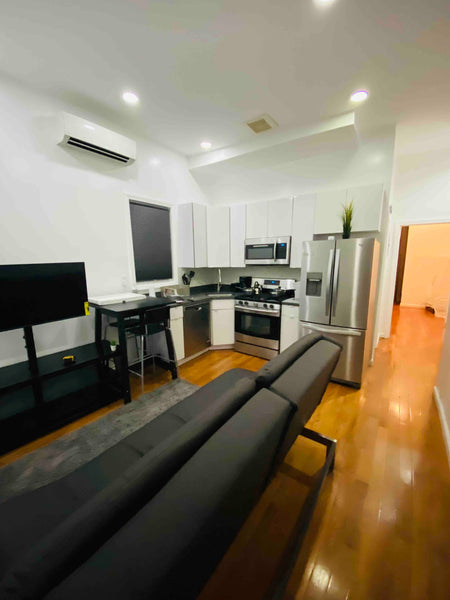 Kick back and relax in this calm, stylish space<br /><br />Recently renovated 2b  Rental unit in Brooklyn · ★4.38 · 2 bedrooms · 2 beds · 1 bath Entire rental unit vacation rental 52804286