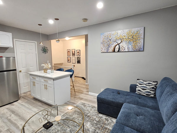Very elegant, brand new renovated stunning two bedroom with GLAM. This modern ho  Townhouse in Queens · ★4.67 · 2 bedrooms · 2 beds · 1 bath Entire townhouse vacation rental 882613861904586150