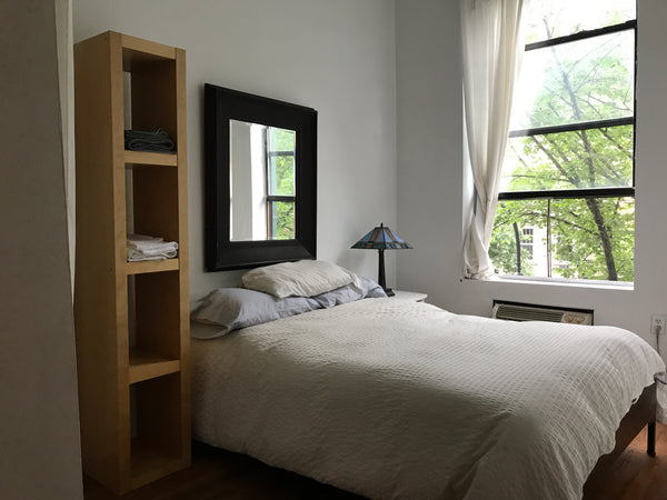 Fully furnished apartment.  Private room with full sized bed.  Great big clean a New York, NY Rental unit in New York · ★4.97 · 1 bedroom · 1 bed · 1 shared bath Private room in rental unit vacation rental 19075635