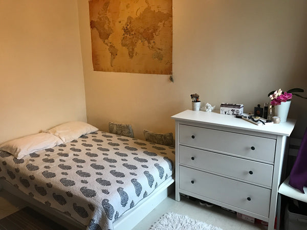 A cozy room, 5 minutes away from Subway, 40 minutes away from Manhattan (Soho).  New York, NY Rental unit in Brooklyn  · 1 bedroom · 1 bed · 1 shared bath Private room in rental unit vacation rental 28078505