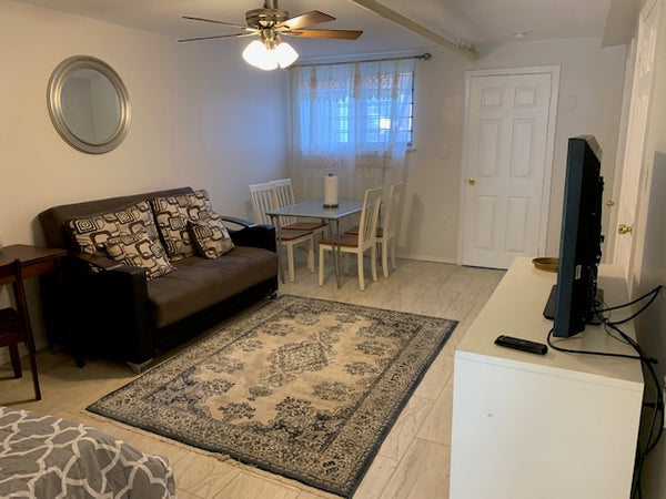 Cute and cozy studio apartment very close to Emmons   avenue.<br /><br /><br />1  Rental unit in Brooklyn · ★4.87 · Studio · 2 beds · 1 bath Entire rental unit vacation rental 49837820