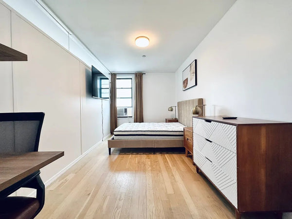 - Furnished room in a brand new luxury building in Bushwick, 7th floor (elevator New York, NY Rental unit in Brooklyn · 4 bedrooms · 1 bed · 1 bath Private room in rental unit vacation rental 873085539866772060